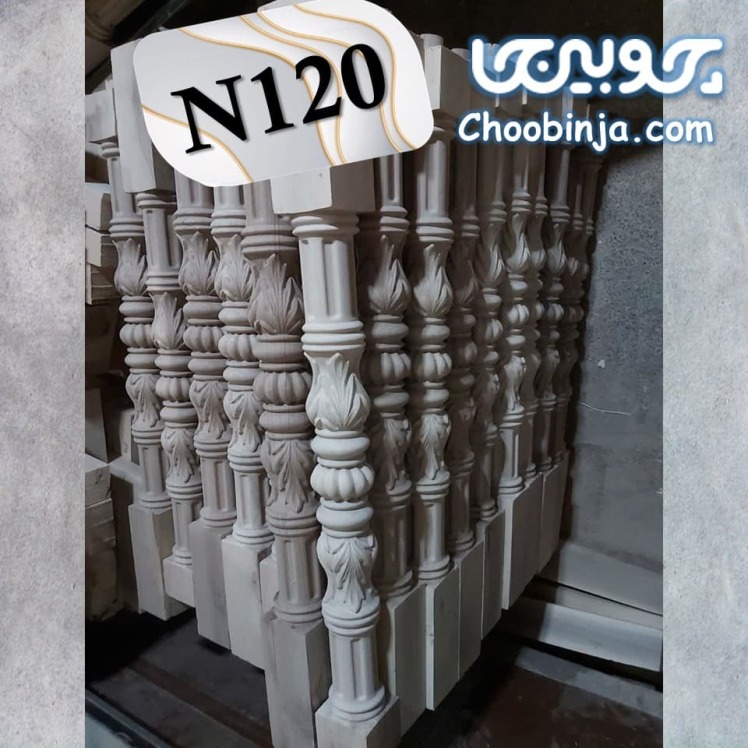 نرده چوب روسی