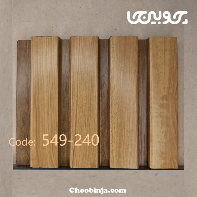 دیوارپوش پی وی سی طرح چوب