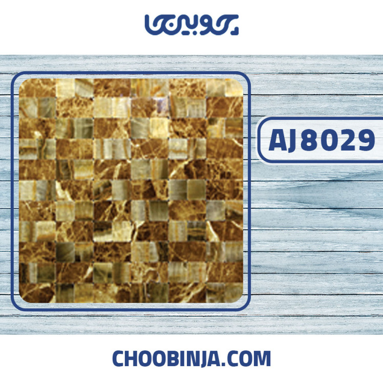 کاشی استیل طرح سنگ طلایی