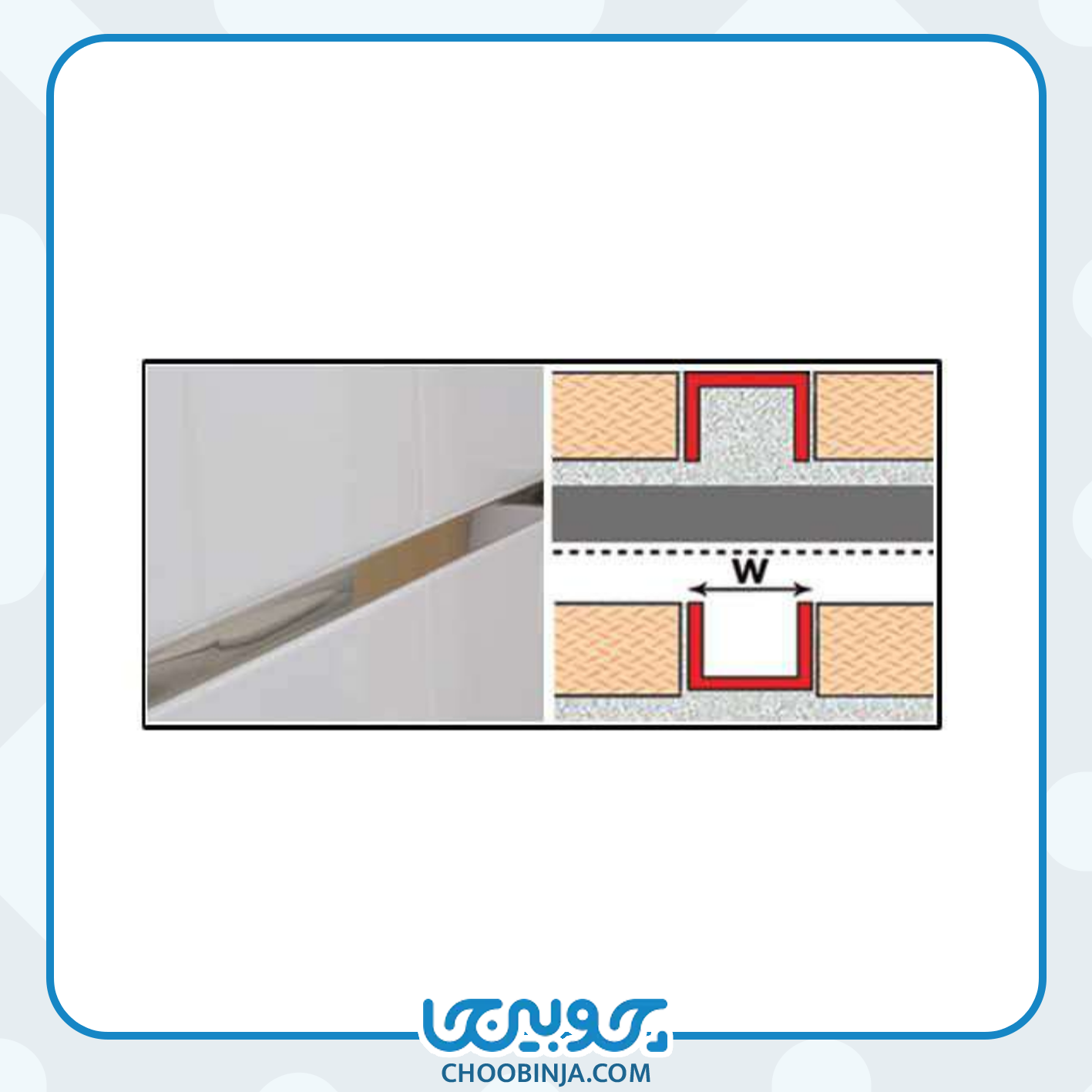  پروفیل آلومینیومی جداکننده 