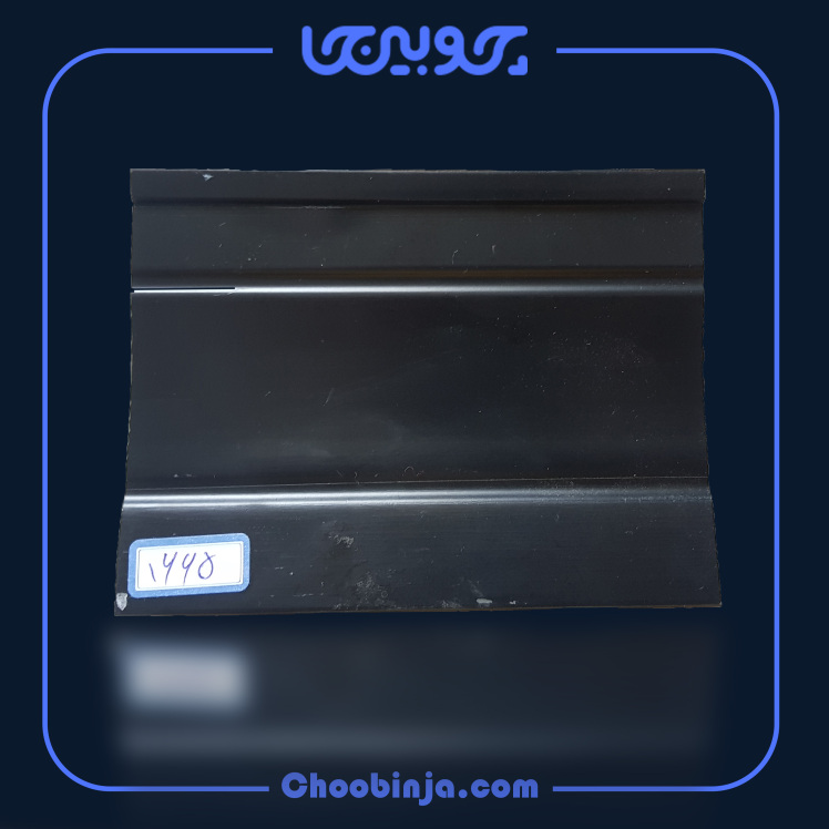 قرنیز پی وی سی مشکی ساده