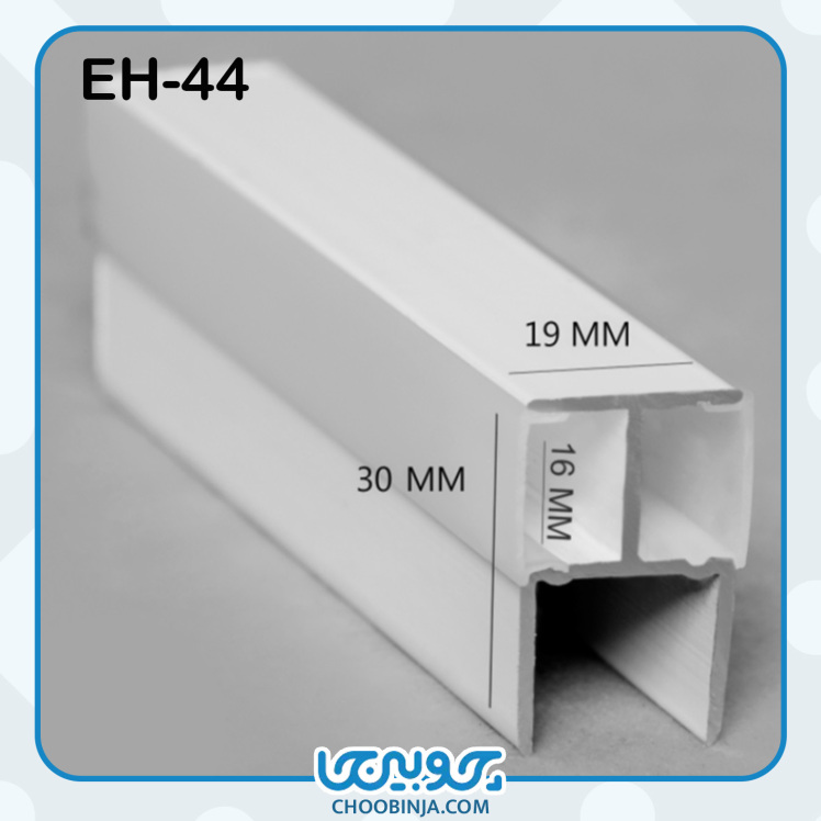 نور خطی آلومینیومی 1.9 سانت روکار