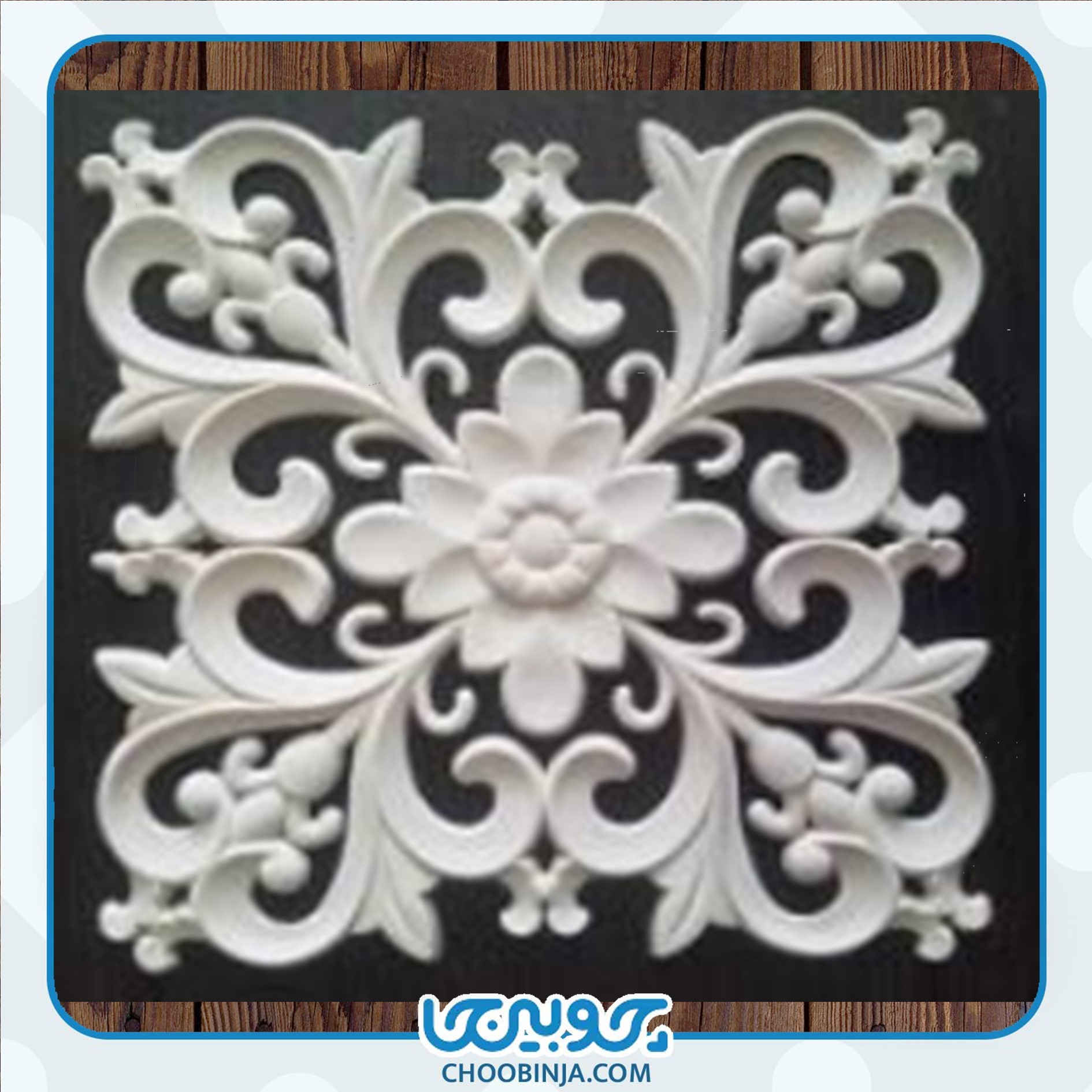  گل منبت کابینت پی وی سی 