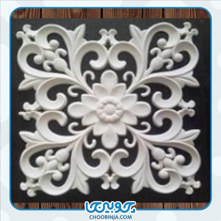 گل منبت کابینت پی وی سی