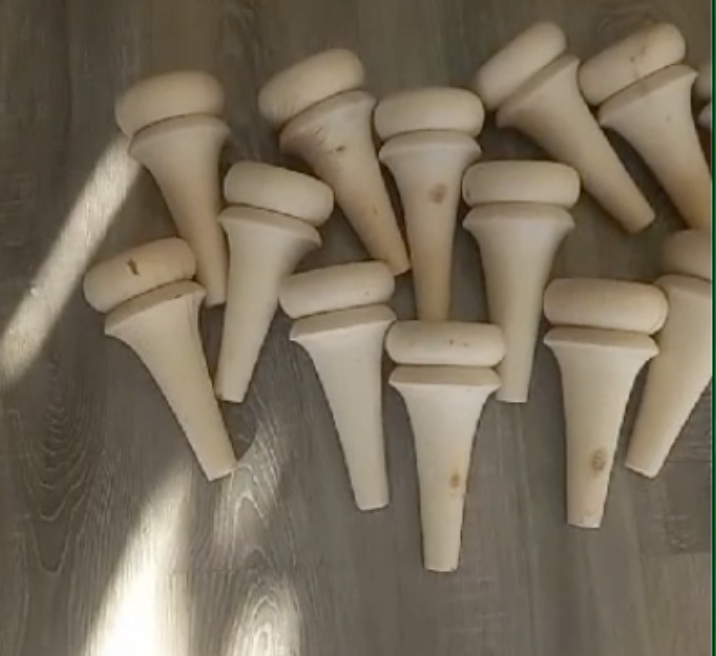 پایه چوبی ۱۹ سانت