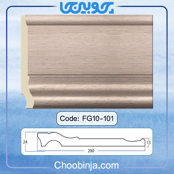 قرنیز کلاسیک طوسی رنگ